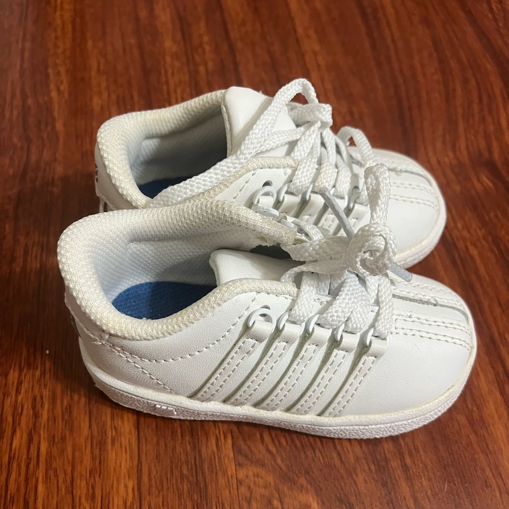 Size 5 Baby K-Swiss Sneakers (Never Worn)
